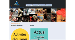Desktop Screenshot of anim-lajonquiere.org